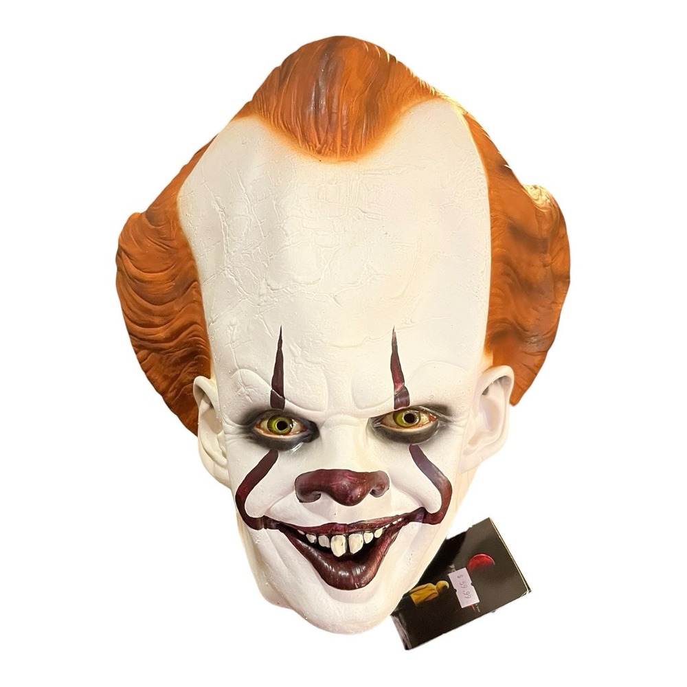 NWT Pennywise Standard Edition Mask Trick Or Treat Studios By Mike O'Brien